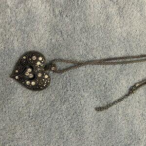 Heart Pendant Necklace with Chain